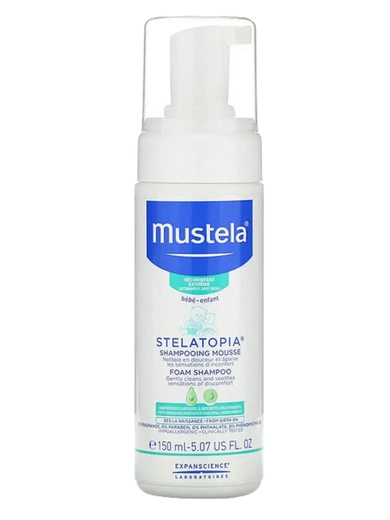 Шампунь-пенка детский Mustela Stelatopia (150 мл)